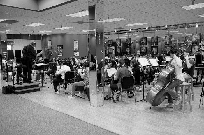 Virtuosi of Houston Rehearsal in Studio